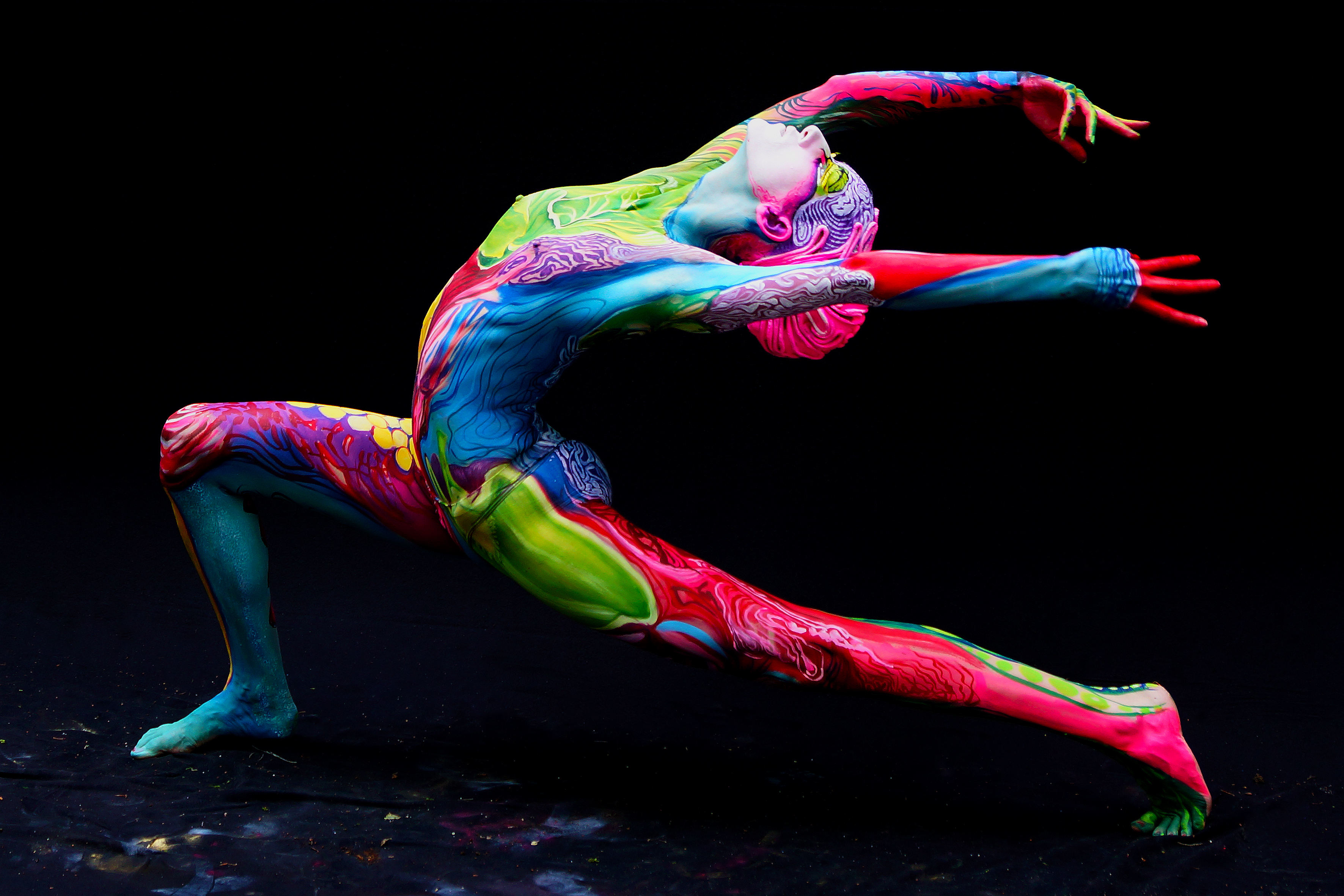 Spain: Bodypainting Contest at the